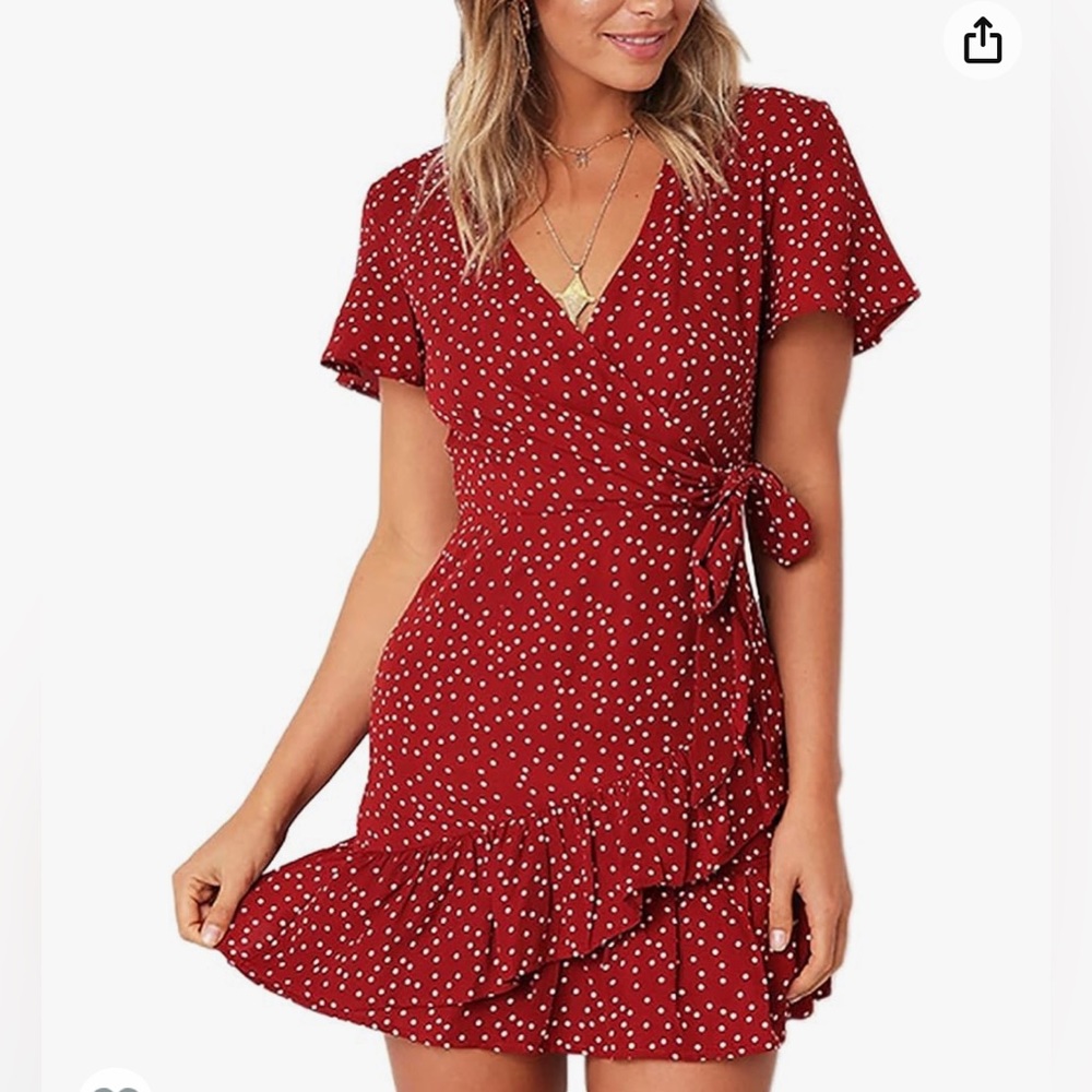 Red dress